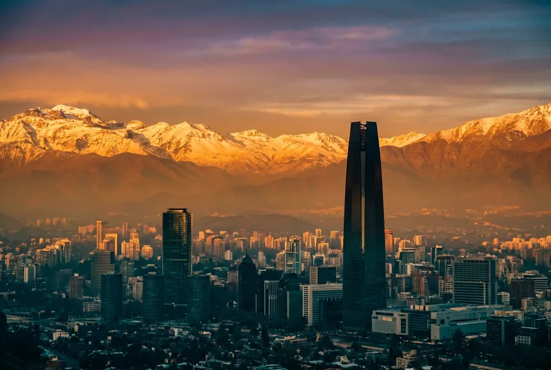 Santiago de Chile – Andes y ciudad