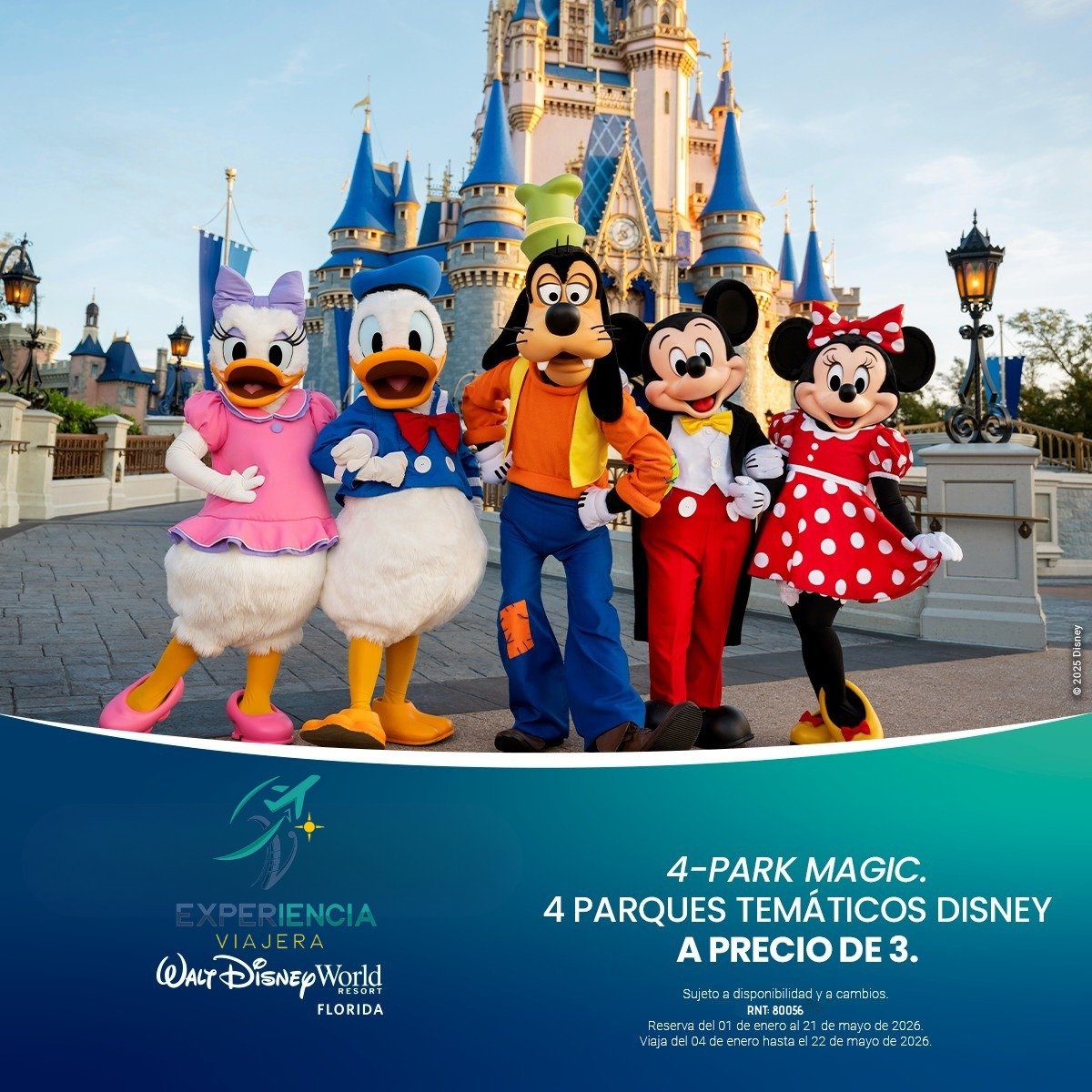 Walt Disney World — 4-Park Magic Florida