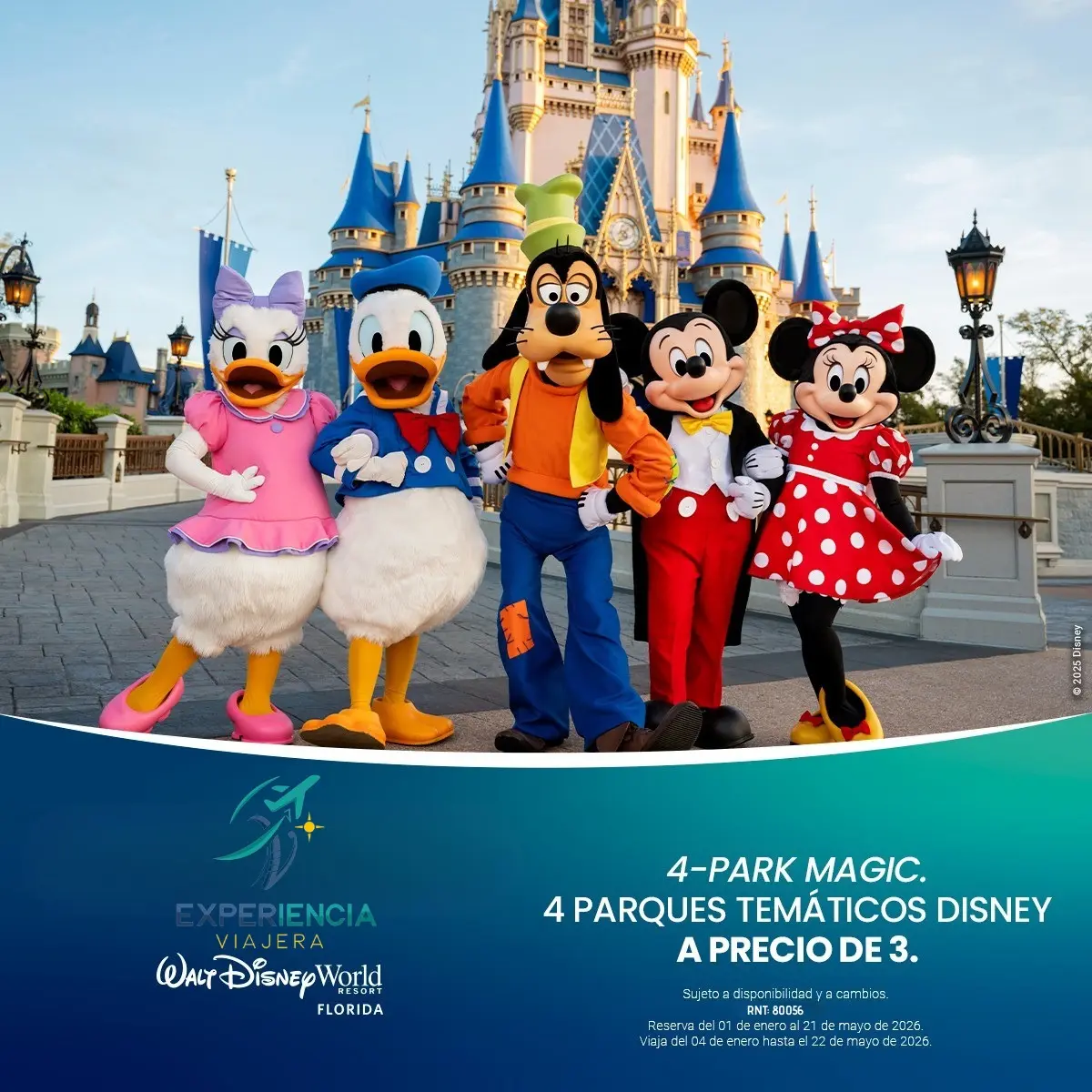 Walt Disney World — 4-Park Magic Florida